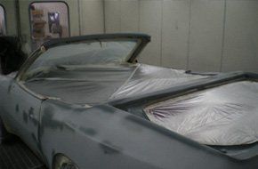 Talleres Mendoza coche sin restaurar
